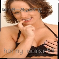 Horny woman