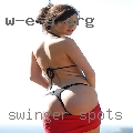 Swinger spots Beach